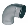 Coude embouti galvanisé 90° - diamètre 160 mm Réf. 11093383
