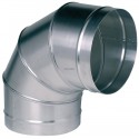 Coude en acier galvanisé 90° - diamètre 355 mm  11093309