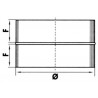 Manchon de raccordement pour gaine de ventilation diamètre 125 RM 125 11093043