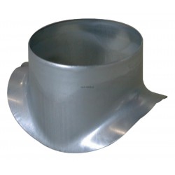 Piquage équerre circulaire galvanisé - Diamètre 125/200 mm - Piquage à 90° à fixer sur conduit circulaire 11094543