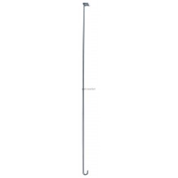 Tendeur plafond porte-rideau raccourcissable double tige diamètre 20 réf. 004802