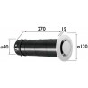 Bouche d extraction fixe. manchon long pour paroi épaisse TYPE N diamètre : 80 Lg : 270 mm PB 80 N Réf 422146