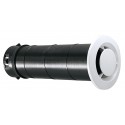 Bouche d'extraction fixe. manchon long pour paroi épaisse TYPE N diamètre : 125 Lg : 270 mm GB 125 N Réf 422151