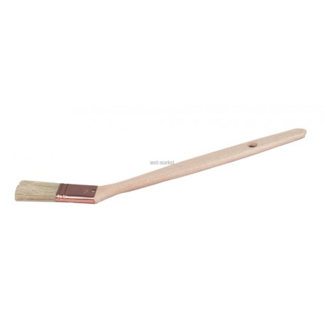 Brosse coudée pour radiateur peinture glycéro - sur plat 30 mm