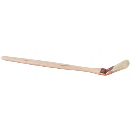 Brosse coudée pour radiateur peinture glycéro - sur plat 35 mm