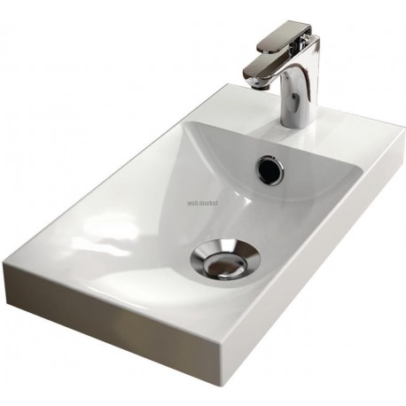 Plan en résine pour lave-mains .largeur : 40 cm. réf. A0587042