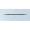 Barrette de finition Fundo Top inox brossé L. 80 cm