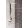 Colonne douche avec mitigeur thermostatique DOMINO, chromé
