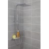 Colonne douche avec mitigeur thermostatique DOMINO, chromé