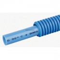 Tube PER CALO FLUIDES gainé DN 12x1,1 bleu s/g bleue 100 mètres Réf 729839-C100