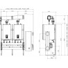 Chaudière murale gaz à condensation chauffage seul Talia Green system Evo HP 85 kW EU Réf 3581572