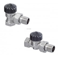 Robinet thermostatique avec pré-réglage en continu équerre DN10 Réf 3451-01.000