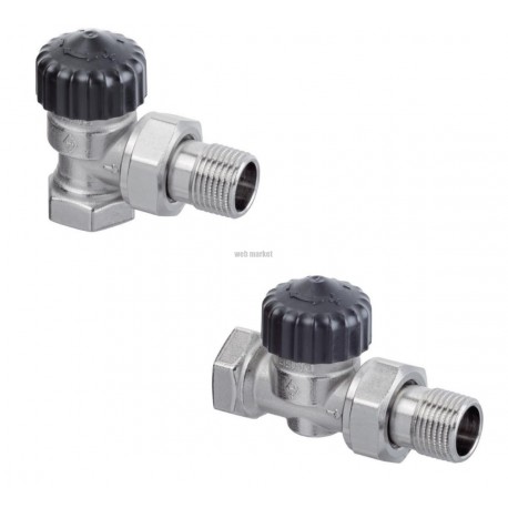 Robinet thermostatique avec pré-réglage en continu droit DN10 Réf 3452-01.000