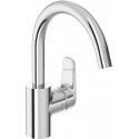Mitigeur évier OKYRIS bec tube ht c3 chrome réf D0580AA