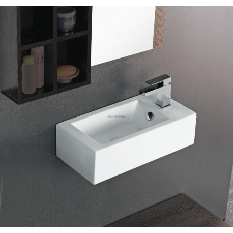 Lave-mains DOMINO gain de place 50 x 25,5 cm