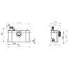 Broyeur adaptable SANIPLUS UP Réf.SPUPSTD
