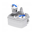 Station de relevage des eaux noires 2 moteurs SANICUBIC 2 Pro
