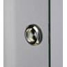 Paroi de douche Design 100 cm coulissant