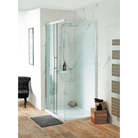 Paroi Plenitude 100 cm coulissant soft close
