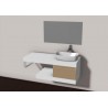 Console porte-serviette ZAO 50 cm