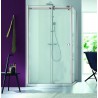 Paroi de douche retour Design 90 cm
