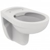 Cuvette suspendue MATURA sans bride avec trous d abattant réf. R003401