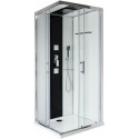 Paroi pour Cabine Concerto 2 accès d angle coulissant 90 x 90 cm