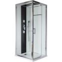 Paroi pour Cabine Concerto 2 accès de face porte pivotante 90 x 90 cm