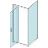 Paroi pour Cabine Concerto 2 accès de face porte pivotant 120 x 80 cm