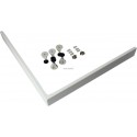Set pied et tablier pour receveur de Cabine Concerto 2 90 x 90 x 10 cm