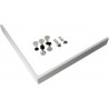 Set pied et tablier pour receveur de Cabine Concerto 2 90 x 90 x 10 cm