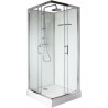 Set pied et tablier pour receveur de Cabine Concerto 2 90 x 90 x 10 cm