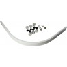 Set pied et tablier pour receveur de Cabine Concerto 2 1/4 cercle 90 x 90 x 10 cm