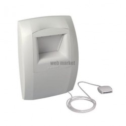 ALDES Bouche hygroréglable cuisine C31 Curve L 10-50/75 m3/h D125 mm cordelette - BLC
