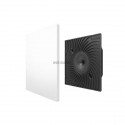 Kit grille plastique fixe ColorLINE® 15-60m³/h D 80 mm - blanc