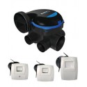 Kit VMC simple flux EasyHOME Hygro COMBLES Premium Micro Watt MW