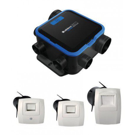 Groupe VMC simple flux EasyHOME Hygro COMPACT Classic