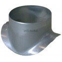 ALDES Piquage équerre circulaire galvanisé - Diamètre 100/250