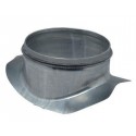 ALDES Piquage équerre circulaire galvanisé à joint - Diamètre 200/315