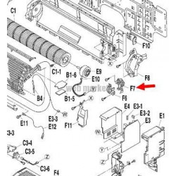 SUPPORT MOTEUR VENTIL.-Daikin