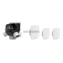 Kit Autocosy VMC autoréglable 4 sanitaires (3 bouches LINES)