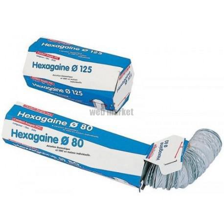 Hexagaine 80 - conduit souple pvc type b en carton diamètre 80