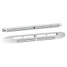 Eh 5/45 + g-37 no - entrée d'air hygro. acoustique 5/45+grille - 37db noir