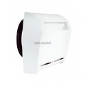 Eht 5/45-39 bl-d100 - entrée d'air hygro. circulaire acoustique - 39db blanc