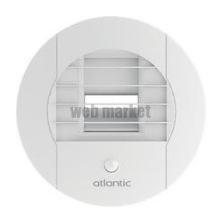 Bhbw 10/40-40fp 125l - bouche d'extraction hygroréglable SDB/WC électrique 125
