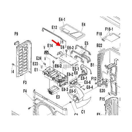 PLATINE CONTROLE 2F007588-1-Daikin