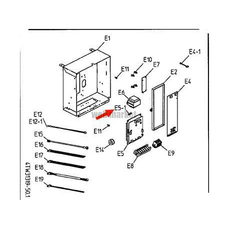 PLATINE DE VENTIL PC0609-1  2P207200-1-Daikin