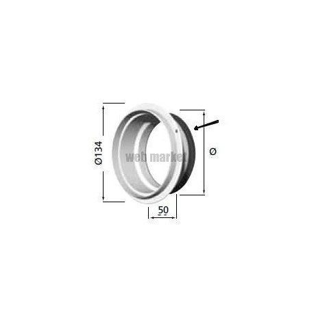 Jt125/5 - joints de fixation pour manchettes diamètre 125 par 5