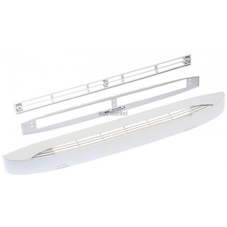Entrée d'air autoréglable acoustique 45m3/h + grille - 37 dBA - Blanc