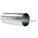 Mmm 125 - manchon tôle pour silencieux scd circ diamètre 125